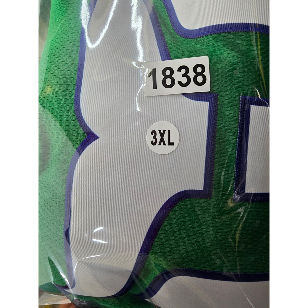 Fanatics‎ Hartford Whalers NHL Breakaway Hockey Jersey Green Mens 3XL Retro Logo - Picture 5 of 5